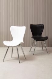 Orsina Stockholm Dining Chair in White - thumbnail 5