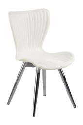Orsina Stockholm Dining Chair in White - thumbnail 2