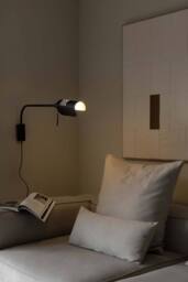 Netlighting Martinica XL Reading Wall Light Black Blue 1x E27 - thumbnail 2