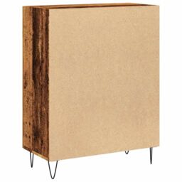 Berkfield Home Sideboard Old Wood 69.5x34x90 cm Engineered Wood in Brown - thumbnail 6