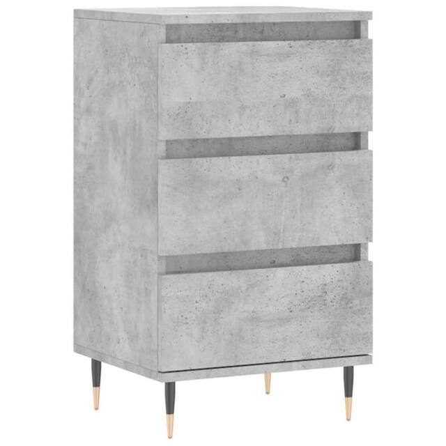 Berkfield Home Sideboard Concrete Grey 40x35x70 cm Engineered Wood - Size: 40 x 35 x 70 cm - image 1