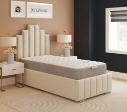 DS Living EasyRest Medium Soft Spring Essentials Mattress in Grey - Size: Double - thumbnail 5