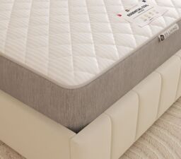 DS Living EasyRest Medium Soft Spring Essentials Mattress in Grey - Size: Double - thumbnail 3