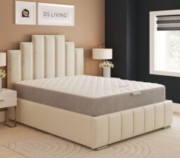 DS Living EasyRest Medium Soft Spring Essentials Mattress in Grey - Size: Double - thumbnail 1
