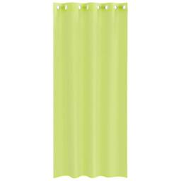 Berkfield Home Voile Curtains with Grommets 2 pcs Apple Green 140x245 cm - thumbnail 4