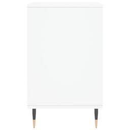 Berkfield Home Shoe Cabinet High Gloss White 102x36x60 cm Engineered Wood - Size: 102 x 36 x 60 cm - thumbnail 5