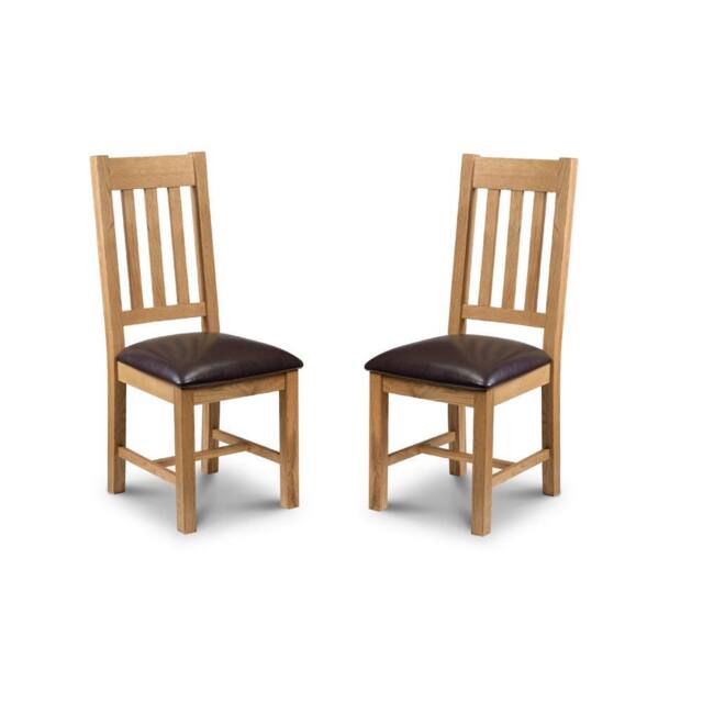 Cheshire Everleigh Premium Dining Chairs - Set of 2 in Light Oak - image 1