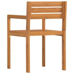 Berkfield Home Garden Chairs 4 pcs 50x53x80 cm Solid Wood Acacia in Brown - Size: 50 x 53 x 80 cm - thumbnail 6