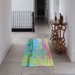 Benjamin Tate Design Fuzzy London Runner Rug in Natural - Size: 67 cm x 230 cm - thumbnail 3