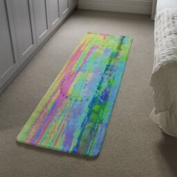 Benjamin Tate Design Fuzzy London Runner Rug in Natural - Size: 67 cm x 230 cm - thumbnail 4