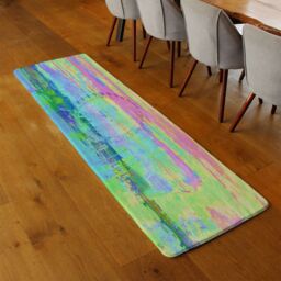 Benjamin Tate Design Fuzzy London Runner Rug in Natural - Size: 67 cm x 230 cm - thumbnail 2