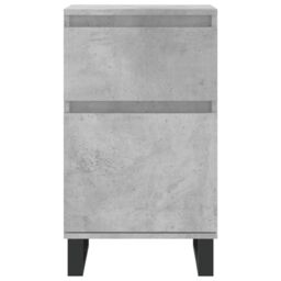 Berkfield Home Sideboards 2 pcs Concrete Grey 40x35x70 cm Engineered Wood - Size: 40 x 35 x 70 cm - thumbnail 6