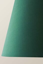 ValueLights Aspen Forest Green Tapered Easy Fit Pendant Lamp Shade in Bottle Green - Size: Medium - thumbnail 4