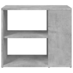Berkfield Home Side Cabinet Concrete Grey 60x30x50 cm Engineered Wood - Size: 60 x 30 x 50 cm - thumbnail 4