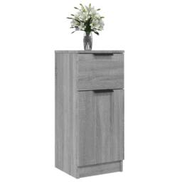 Berkfield Home Sideboard Grey Sonoma 30x30x70 cm Engineered Wood - Size: 30 x 30 x 70 cm - thumbnail 5