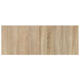 Berkfield Home 4 Piece TV Cabinet Set Sonoma Oak Engineered Wood in Brown - thumbnail 6