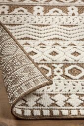 Origin s Atlas Graphic Coffee in Light Brown - Size: 160 cm x 230 cm - thumbnail 4