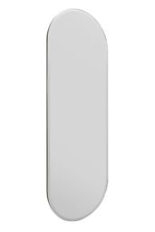 "MirrorOutlet Frameless Pond Wall Mirror 63"" X 22"" (160x55CM) in Silver - Size: 1 Pack" - thumbnail 4