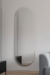 "MirrorOutlet Frameless Pond Wall Mirror 63"" X 22"" (160x55CM) in Silver - Size: 1 Pack" - thumbnail 1