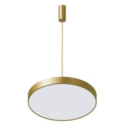 Netlighting Modern LED Hanging Pendant Golden Warm White 3000K 1800lm in Gold - thumbnail 1
