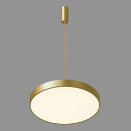 Netlighting Modern LED Hanging Pendant Golden Warm White 3000K 1800lm in Gold - thumbnail 4
