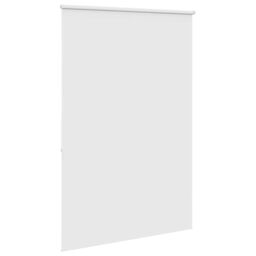 Berkfield Home Shower Roller Blind 150x240 cm Fabric Width 146 cm in White - thumbnail 4