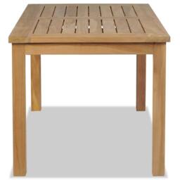 Berkfield Home Coffee Table Teak 90x50x45 cm in Brown - Size: 90 x 50 x 45 cm - thumbnail 3