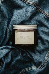 Imvelo Candle Co 3 Wick Candle - Frangipani in Amber - thumbnail 2
