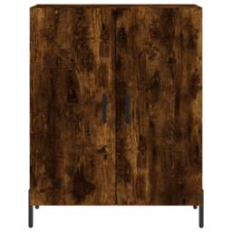 Berkfield Home Sideboard Smoked Oak 69.5x34x90 cm Engineered Wood in Brown - thumbnail 5