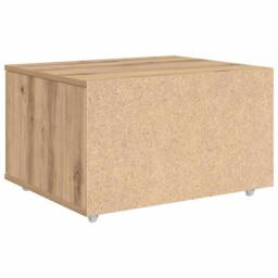 Berkfield Home Drawer Cabinet Artisan Oak Particle Board, Laminate Medium in Brown - thumbnail 8
