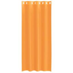 Berkfield Home Voile Curtains with Grommets 2 pcs Orange 140x245 cm - thumbnail 4