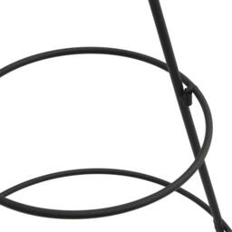Berkfield Home Metal Christmas Tree for Decoration Black 125 cm - thumbnail 6