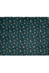 Fusion 'Botanical Mushrooms' Super Soft Fleece Throw in Green - Size: 120 cm x 150 cm - thumbnail 3