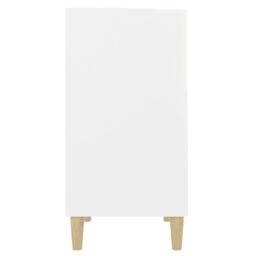 Berkfield Home Sideboard White 57x35x70 cm Engineered Wood - Size: 57 x 35 x 70 cm - thumbnail 5