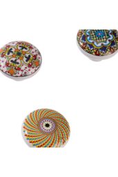 Living and Home 6Pcs Bohemian Style Mixed Color Ceramic Cabinet Drawer Knobs Furniture Accessories for Dresser, Drawer, Cabinet in Yellow - thumbnail 5