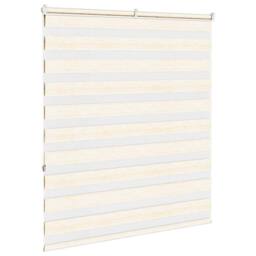 Berkfield Home Elegant Zebra Blind Marble Beige 130x150 cm Fabric Width 125.9 cm - thumbnail 4