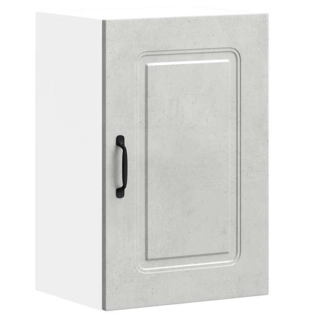 Berkfield Home Kitchen Wall Cabinet Kalmar Concrete Grey Engineered Wood - image 1