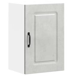 Berkfield Home Kitchen Wall Cabinet Kalmar Concrete Grey Engineered Wood - thumbnail 1