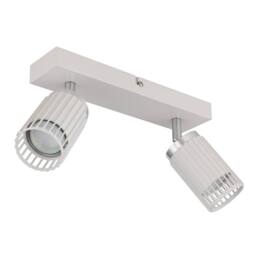 Netlighting Korben Twin Ceiling Spotlight White Matt 2x GU10 - thumbnail 2