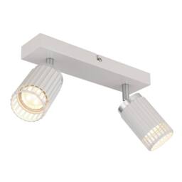 Netlighting Korben Twin Ceiling Spotlight White Matt 2x GU10 - thumbnail 1