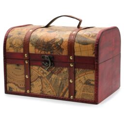 KDMD Old Map Chest - Set of 3 in Yellow - thumbnail 2