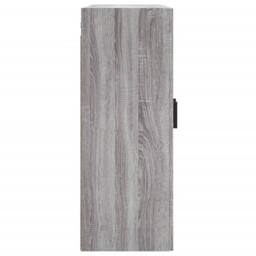 Berkfield Home Wall Mounted Cabinet Grey Sonoma 69.5x34x90 cm Engineered Wood - thumbnail 8