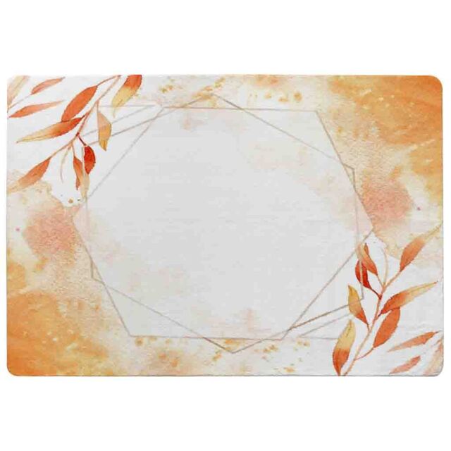 Benjamin Tate Design Autumn Leaves Rug in Natural - Size: Large - image 1