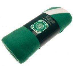Celtic FC Crest Fleece Blanket in Green - thumbnail 3