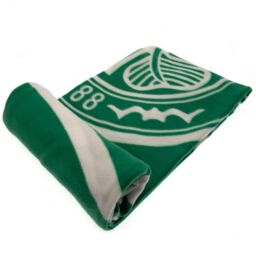 Celtic FC Crest Fleece Blanket in Green - thumbnail 2