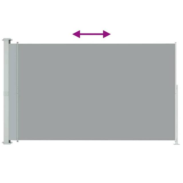 Berkfield Home Patio Retractable Side Awning 200x300 cm Grey - image 1
