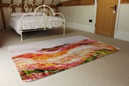 Benjamin Tate Design Wheat Field Paint Rug in Natural - Size: Large - thumbnail 3