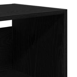 Berkfield Home Highboard Black Oak 69.5x34x180 cm Engineered Wood - thumbnail 9