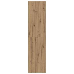 Berkfield Home Wardrobe Artisian Oak 30x50x200 cm Engineered Wood in Brown - Size: 30 x 50 x 200 cm - thumbnail 5