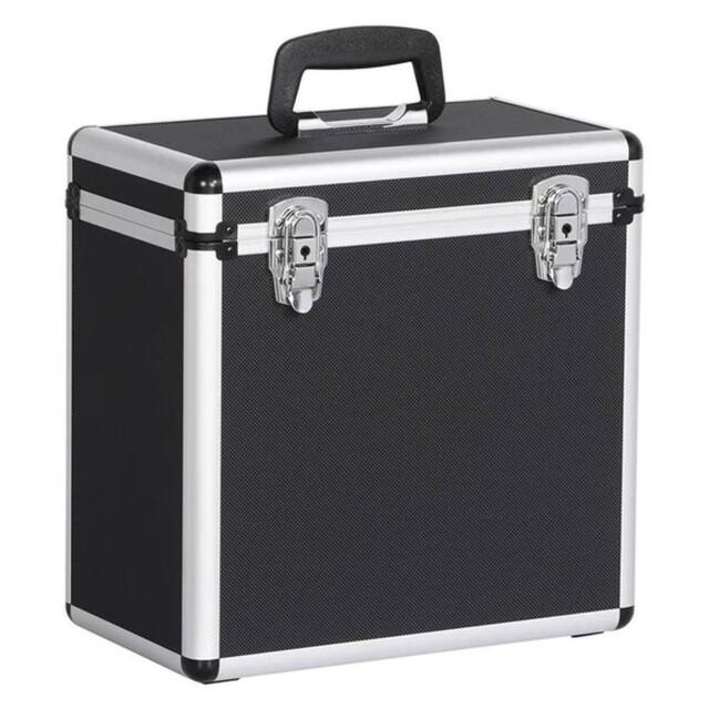 "KORVIXA DJ Flight Box 12"" Vinly Case in Black - Size: 100 cm x 100 cm" - image 1
